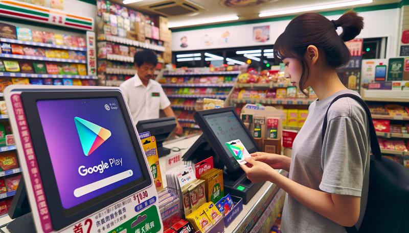 在台灣買Google Play禮物卡？7-11就可以買到！
